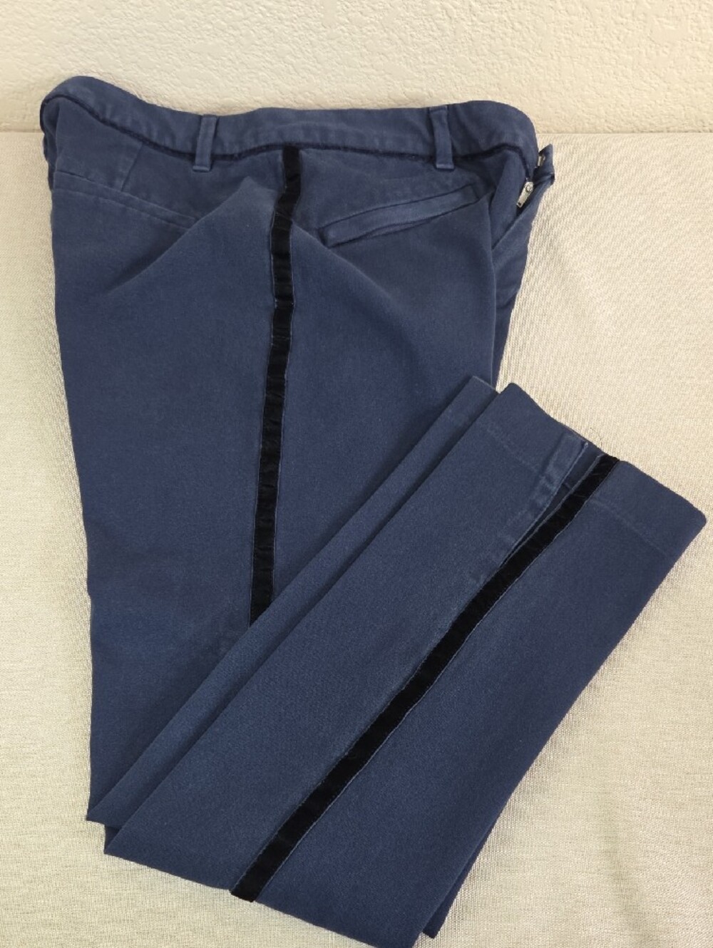 GAP Navy Jeans with Black Side Stripe